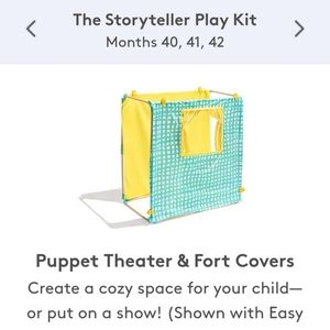 Lovevery puppet theater and fort